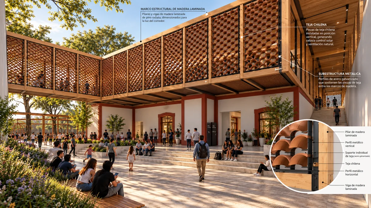Casa de la Cultura Santa Cruz — Patio exterior