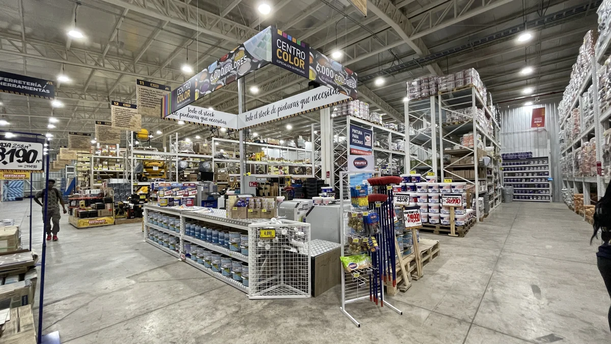 Construmart Curicó — Sector cajas